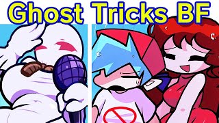 Friday Night Funkin' Ghost Tricks BF & GF | VS FNF Oruta FULL WEEK + Cutscenes (FNF Mod/Bouncy Mode)