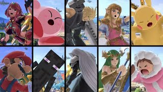 全ファイター手前やられ集 (マリオ～ソラ) / All Screen KOs (Mario-Sora)【#スマブラSP / #SSBU】