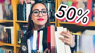 MELHORES E PIORES LEITURAS DE 2022 (até o momento) | booktag 50%