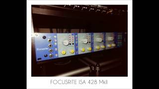 Testing 5 mic preamps (Tascam, Motu, Focusrite Isa and Neve 1073 with Api 512)