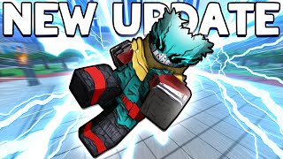 The NEW UPDATE for VIGILANTE DEKU is Actually INSANE in Heroes Battlegrounds ROBLOX