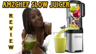 AMAZING!… SLOW JUICER REVIEW @amzchefappliance