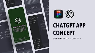 Designing a Mobile Responsive UI For ChatGPT in Figma