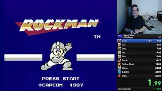 Mega Man 1987 - SpeedRun - Glitchless - PB 24:28:76