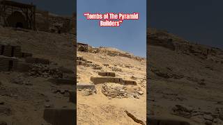 Pyramid Builders Tombs #travel #explore #egypt #ancient #history #adventure #archeology #pyramid