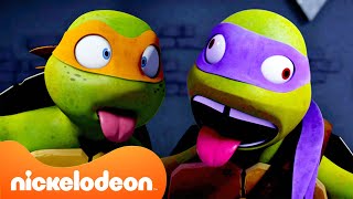 Черепашки-ниндзя | 20 минут ЛУЧШИХ моментов Майки и Донни! 🧡💜  | Nickelodeon Cyrillic