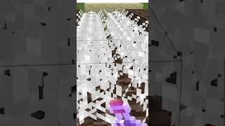 The slowest you can go in minecraft.