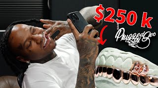 MoneyBagg Yo Drops $250 Thousand on Rare Pink Diamond Grill!