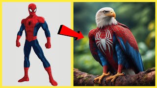 AVENGERS but EAGLE 🦅 VENGERS 🔥 All Characters (marvel & DC) 2024