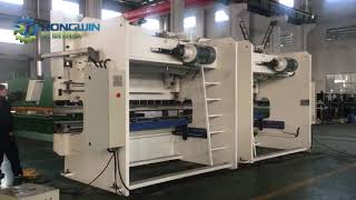 Rongwin Machinery Tandem Press Brake Machine with Cybelec CNC