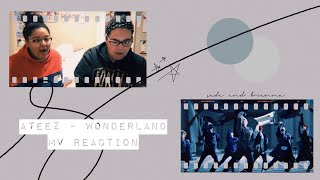 ateez - wonderland mv reaction!