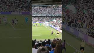 Álvaro Tejero lanza corner y Rui Silva detiene el balón!! Betis-Espanyol. 29-09-24 #futbol