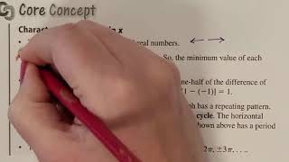 Lesson 9.4 Characteristics of Sine Functions