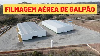 Imagens Aéreas de Galpão com Drone - Cidade Torre de Pedra/SP