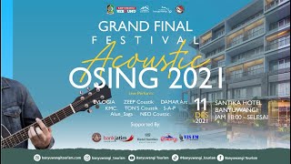 GRAND FINAL FESTIVAL ACOUSTIC OSING 2021 - HOTEL SANTIKA