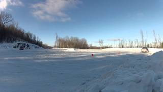 2013-01-27 NAAC Winter Driving School -  White Group Horseshoe