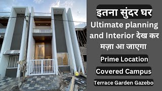 VN100 | 3 BHK Ultra Luxury Semi Furnished Villa with Modern Architectural Design For Sell In Indore