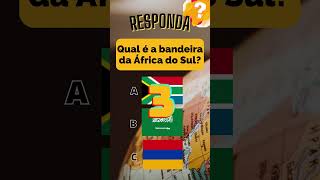 Qual é a bandeira da África do Sul?