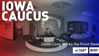 Justin Long Volunteers | Episode 2 of Iowa Caucus in 360º