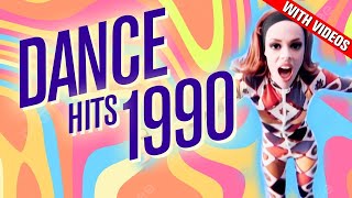 Dance Hits 1990: Ft. Madonna, Deee-Lite, Kylie Minogue, Roxette, MC Hammer, Nick Kamen, DNA + more!