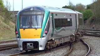 Iarnród Éireann/Irish Rail 22000 Class 22325 Departs Drogheda - 10th April 2017