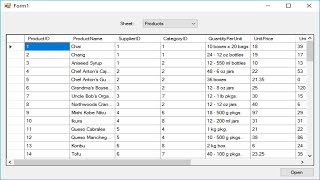 C# Tutorial - How to read excel file | FoxLearn