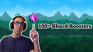 Pixel Worlds - Opening 100+ Shard Boosters (Giving The Items Away)