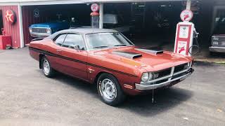 Sold 1971 Super Rare Dodge Demon 1 of  2470 340/275hp/4speed cars Built. Factory bronze paint