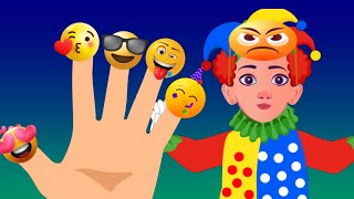 Смайлики «Семья пальцев» | Синий Трактор | Песни для детей - TigiBooBoo | Finger Family Emojis