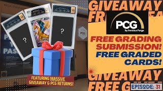 MASSIVE PCG GIVEAWAY | PREMIER CARD GRADING Returns & Review