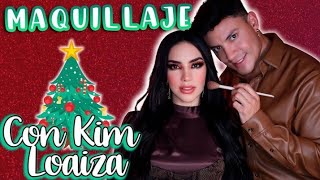 MAQUILLAJE PASO A PASO con KIMBERLY LOAIZA 🎄│Victor Guadarrama