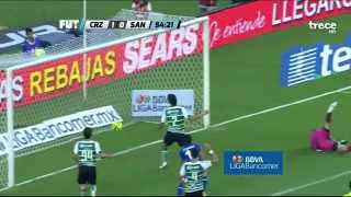 Cruz azul vs santos 1-0 Jornada 2 Clausura 2015 liga mx