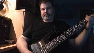 Bare Knuckle Black Hawk 7 strings pickups demo