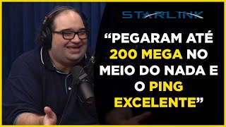 STARLINK INTERNET NO BRASIL | Flow Podcast