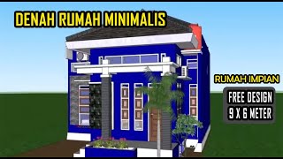 Revisi Desain Rumah 9x6 Meter