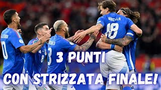 🇮🇹ITALIA-ALBANIA🇦🇱 2-1‼️3 PUNTI CON "STRIZZATA" FINALE‼️RITMI TROPPO BASSI NEL 2° TEMPO...Euro 2024⚽