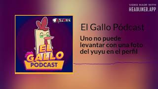 Uno no puede levantar con una foto del yuyu en el perfil | El Gallo Pódcast