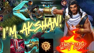 Mid Akshan is a CARRY MONSTER in Wild Rift - INSANE plays!