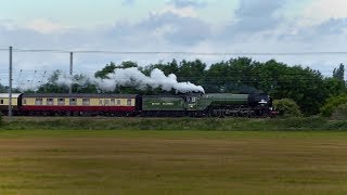 60163 'Tornado' powers the 'Yorkshire Pullman' North! - 15/06/19