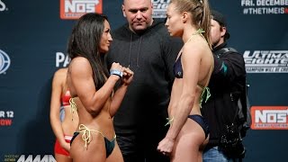 TUF 20 Finale Weigh-ins: Carla Esparza vs. Rose Namajunas