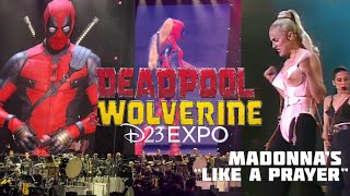 "Like a Prayer" Live (Madonna Easter Eggs/References) from D23 with Deadpool and Abi Carter