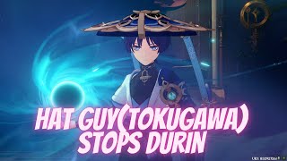 Hat Guy Stops Durin Cutscene Simulanka Genshin Impact