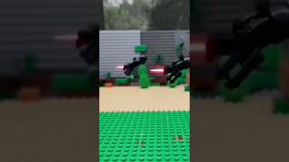 Lego Star Wars: Boba Fett in his Slave 1 Takes out Some Dark Troopers