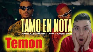 MI REACCION A Rauw Alejandro x Angel Dior - TAMO EN NOTA (Official Video)