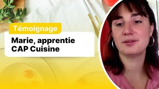 CAP Cuisine en alternance chez ESPACE CONCOURS : Témoignage de Marie