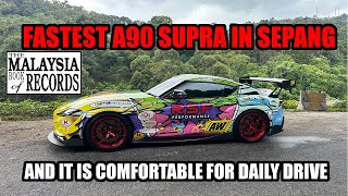 FASTEST A90 SUPRA IN SEPANG