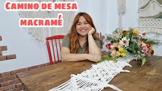 Camino De Mesa macramé