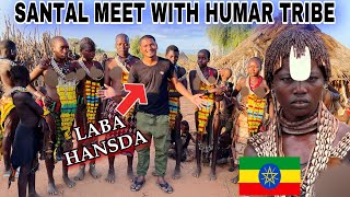 SANTALI MEET WITH HUMAR TRIBE #labahansda || new Santali video 2023