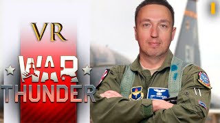 Реальный Пилот Играет в War Thunder VR. Впечатления и Эмоции. #vr