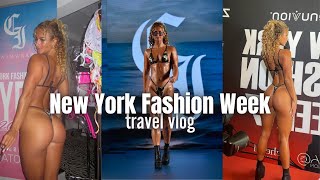 My first New York Fashion Week! | runway bts, shopping, workouts, modeling, going out, and more!